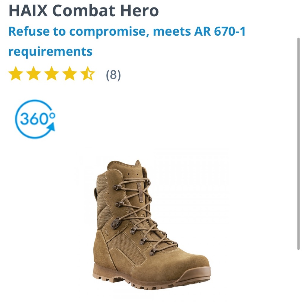 HAIX Combat Hero